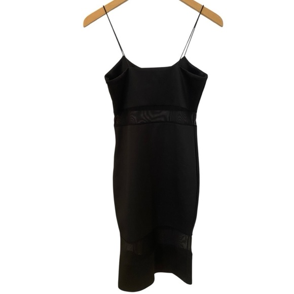L’atiste By Amy Womens Black Sheer Panel Bodycon Dress - Picture 4 of 8